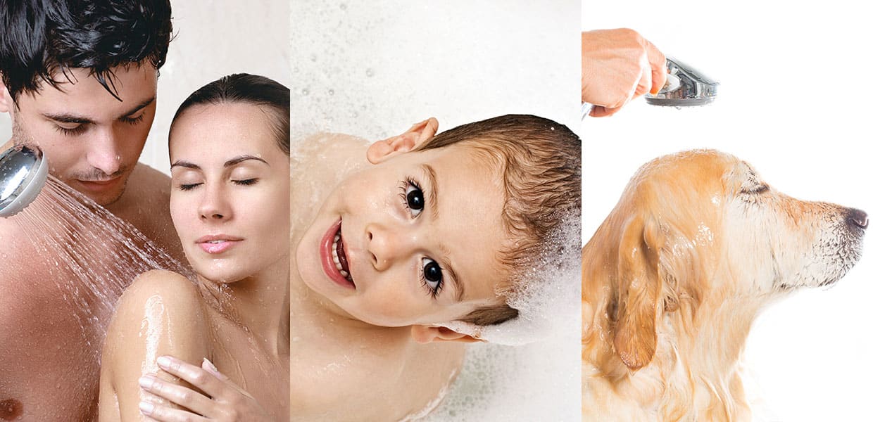 DermaShower Slide Background