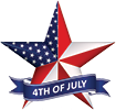 July 4th Sale icon